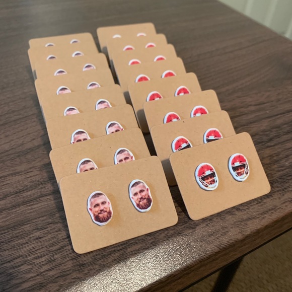 Patrick Mahomes Earrings - Picture 3 of 3